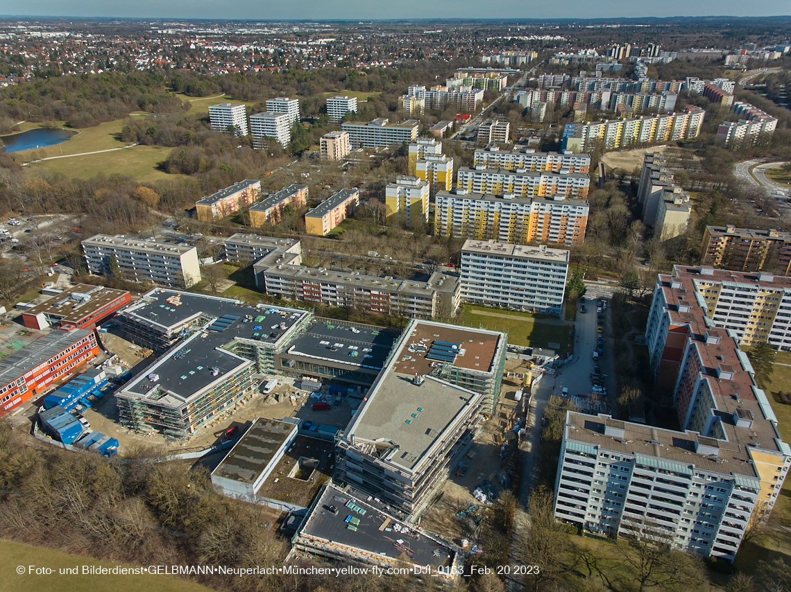 20.02.2023 -  Schulneubau am Strehleranger in Neuperlach
